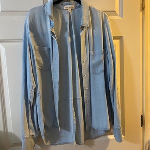 Chambray button up